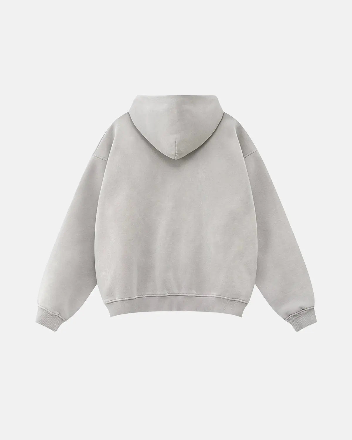 Sweat à capuche zippé à imprimé graphique délavé – vue 7