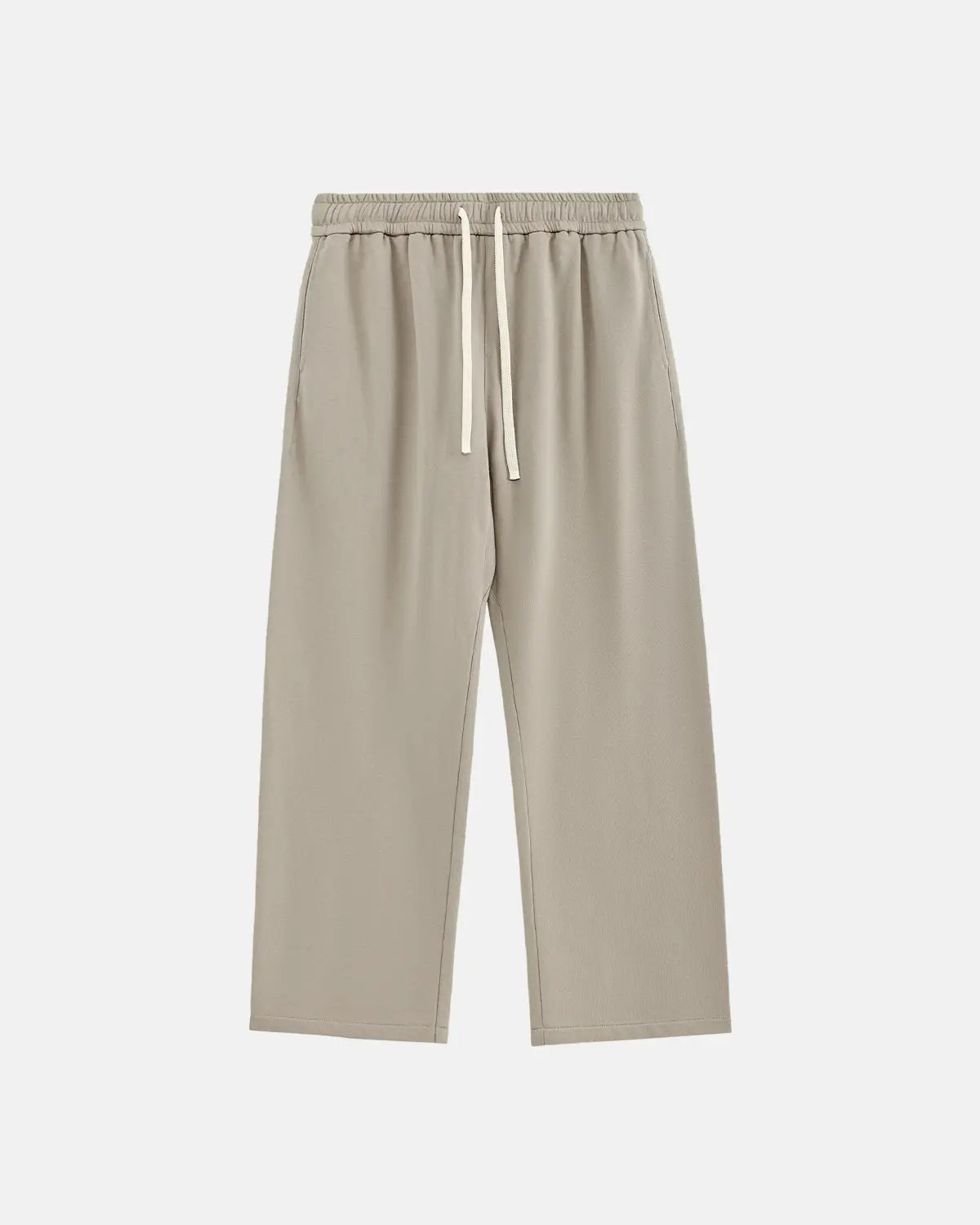 Pantalon de jogging droit en coton – vue 1