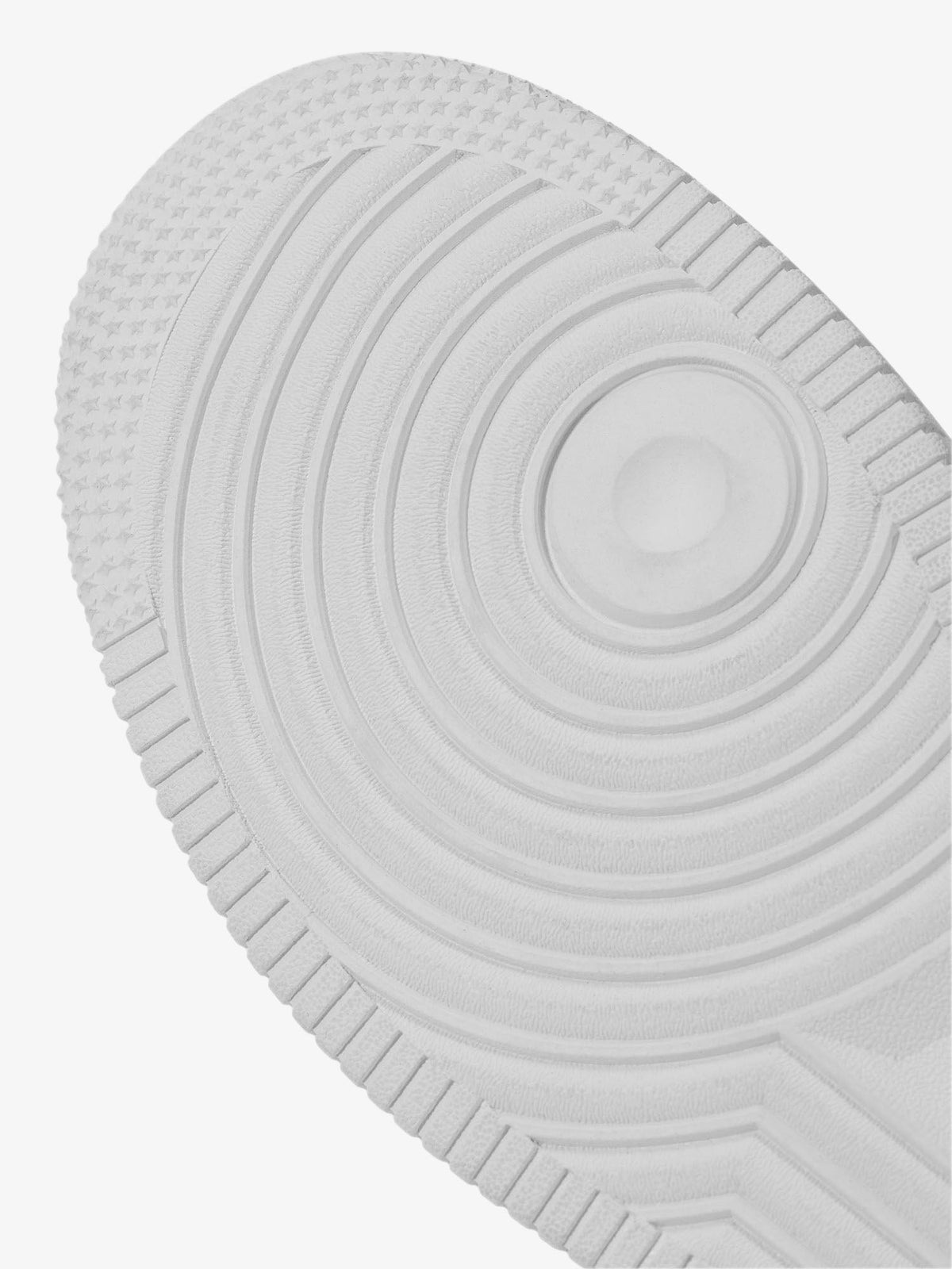Baskets basses blanches à talon contrastant – vue 7