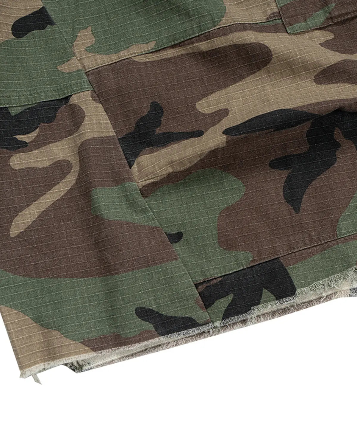 Bermuda cargo long à motif camouflage – vue 10