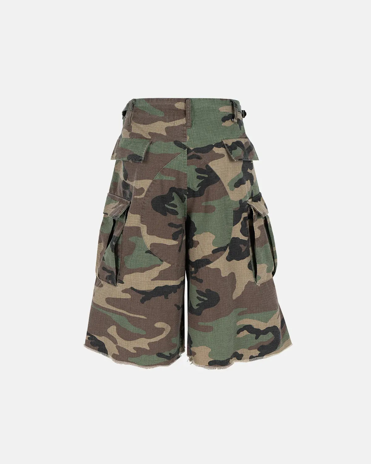 Bermuda cargo long à motif camouflage – vue 2