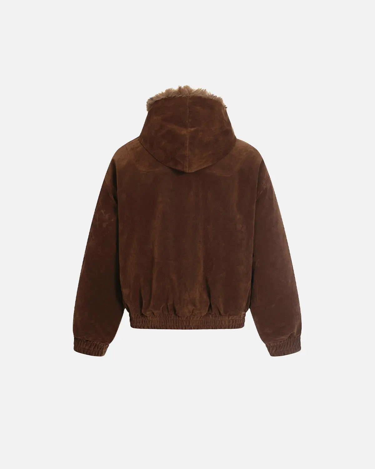 Blouson à attaches métalliques et fausse fourrure – vue 4