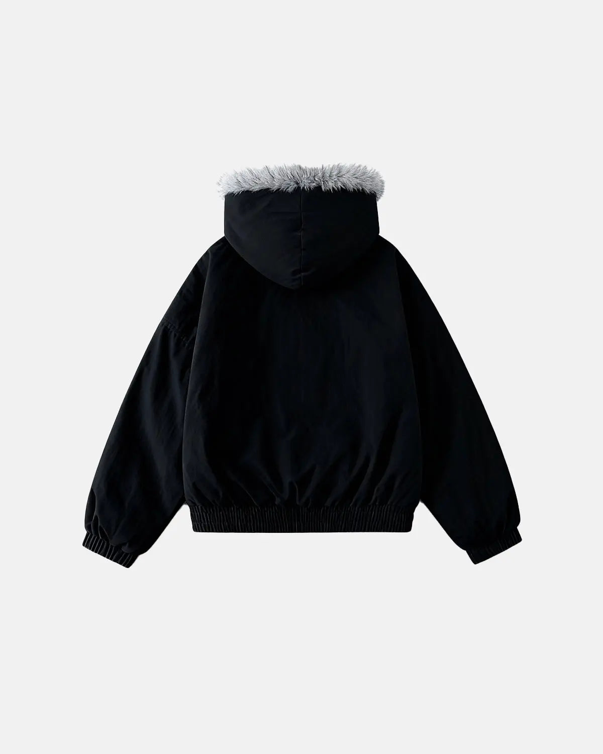Veste bomber rembourrée à doublure fausse fourrure – vue 2