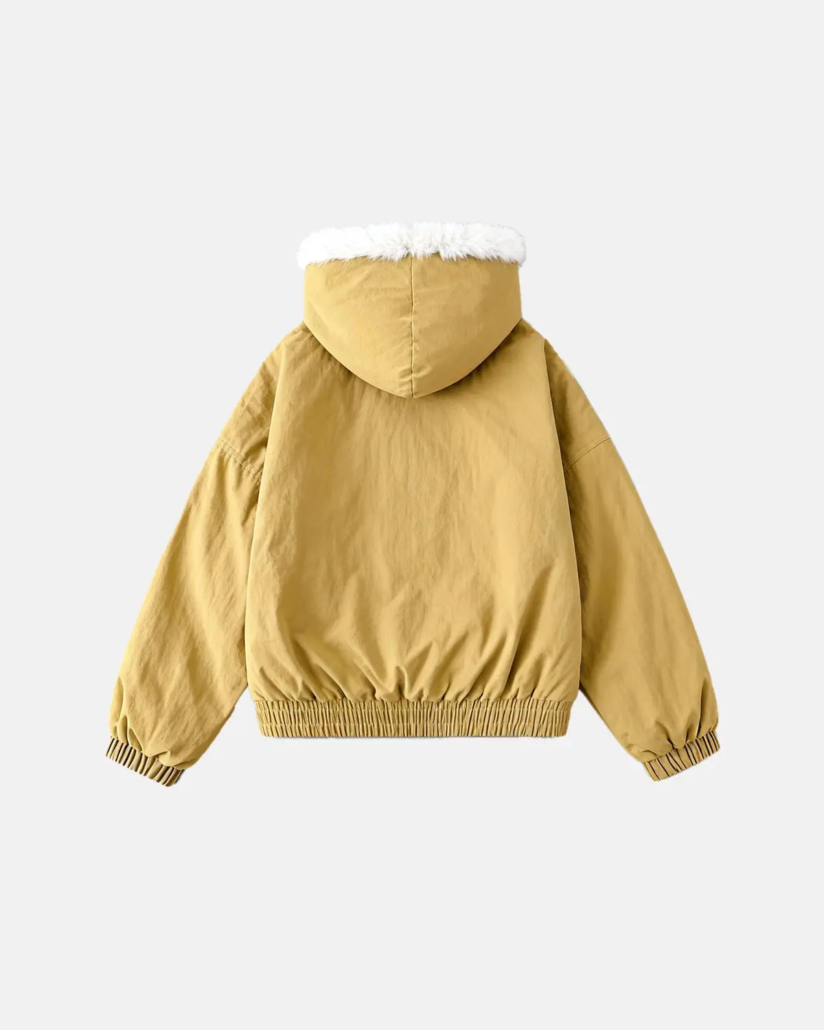 Veste bomber rembourrée à doublure fausse fourrure – vue 4