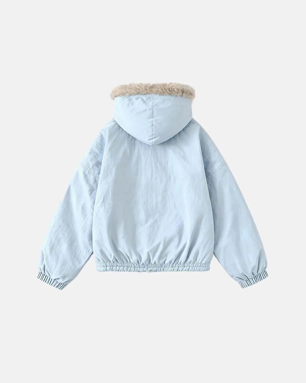 Veste bomber rembourrée à doublure fausse fourrure – vue 6