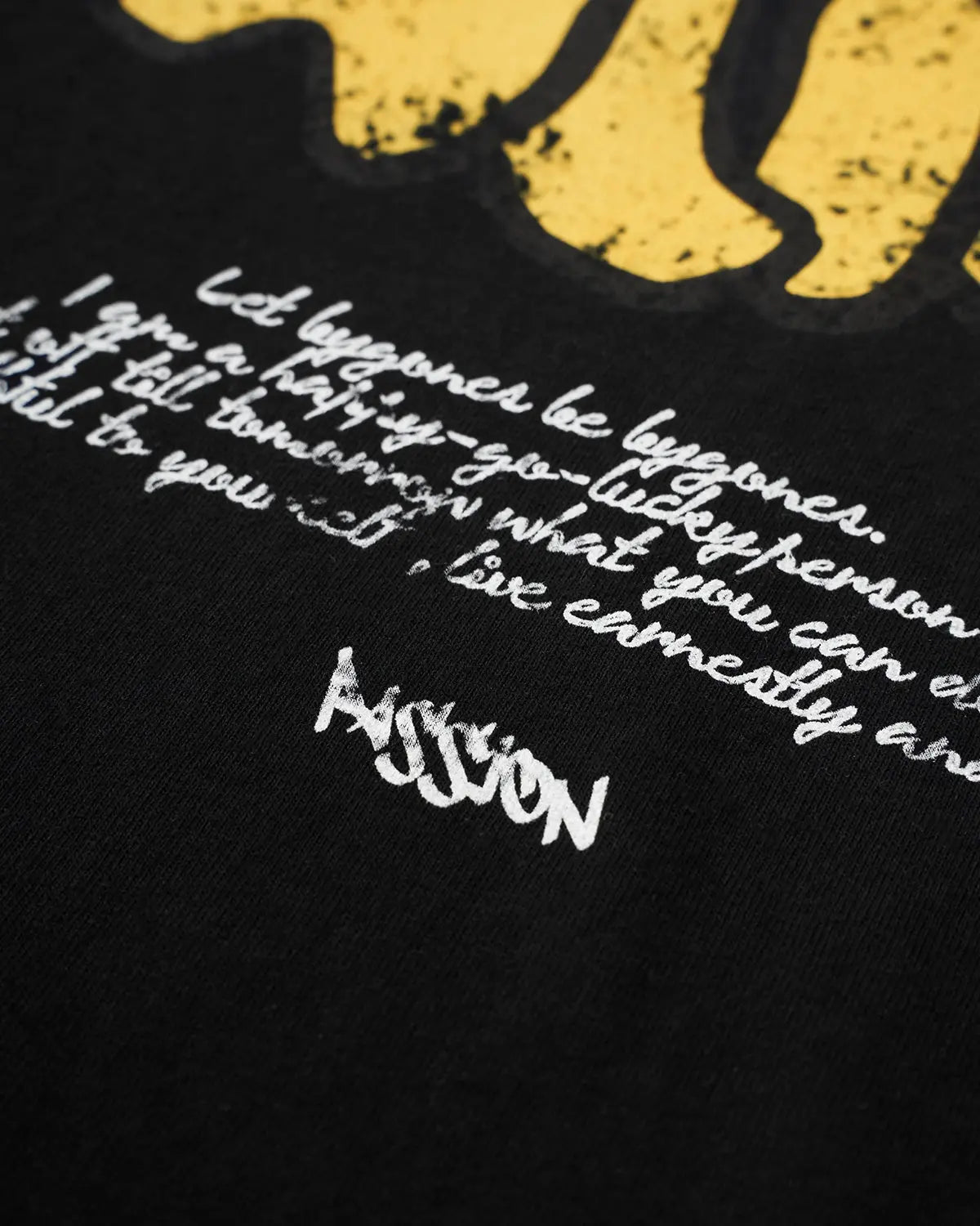 T-shirt oversize boxy en coton à imprimé graphique – vue 7