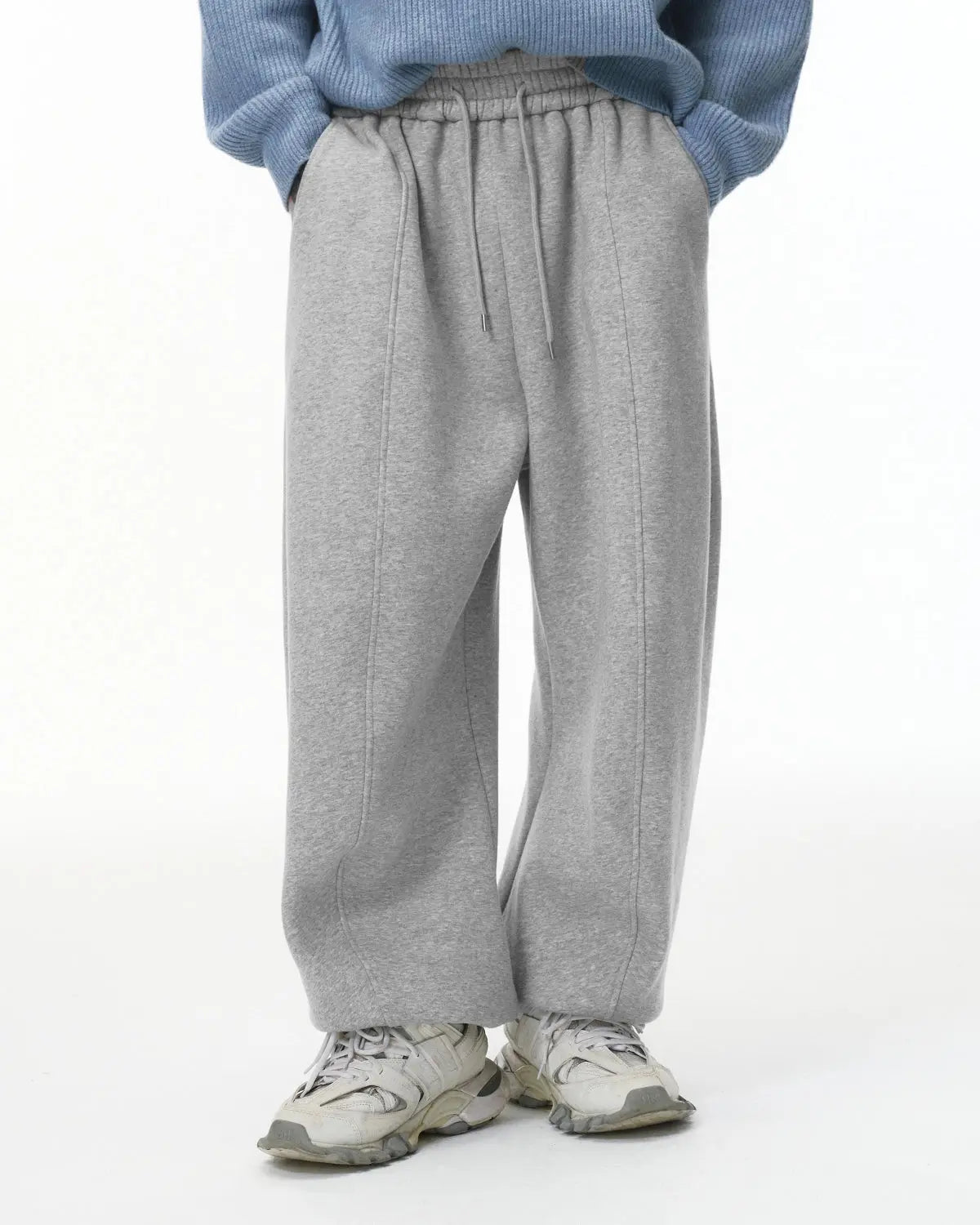 Pantalon de jogging baggy à taille élastique – vue 10