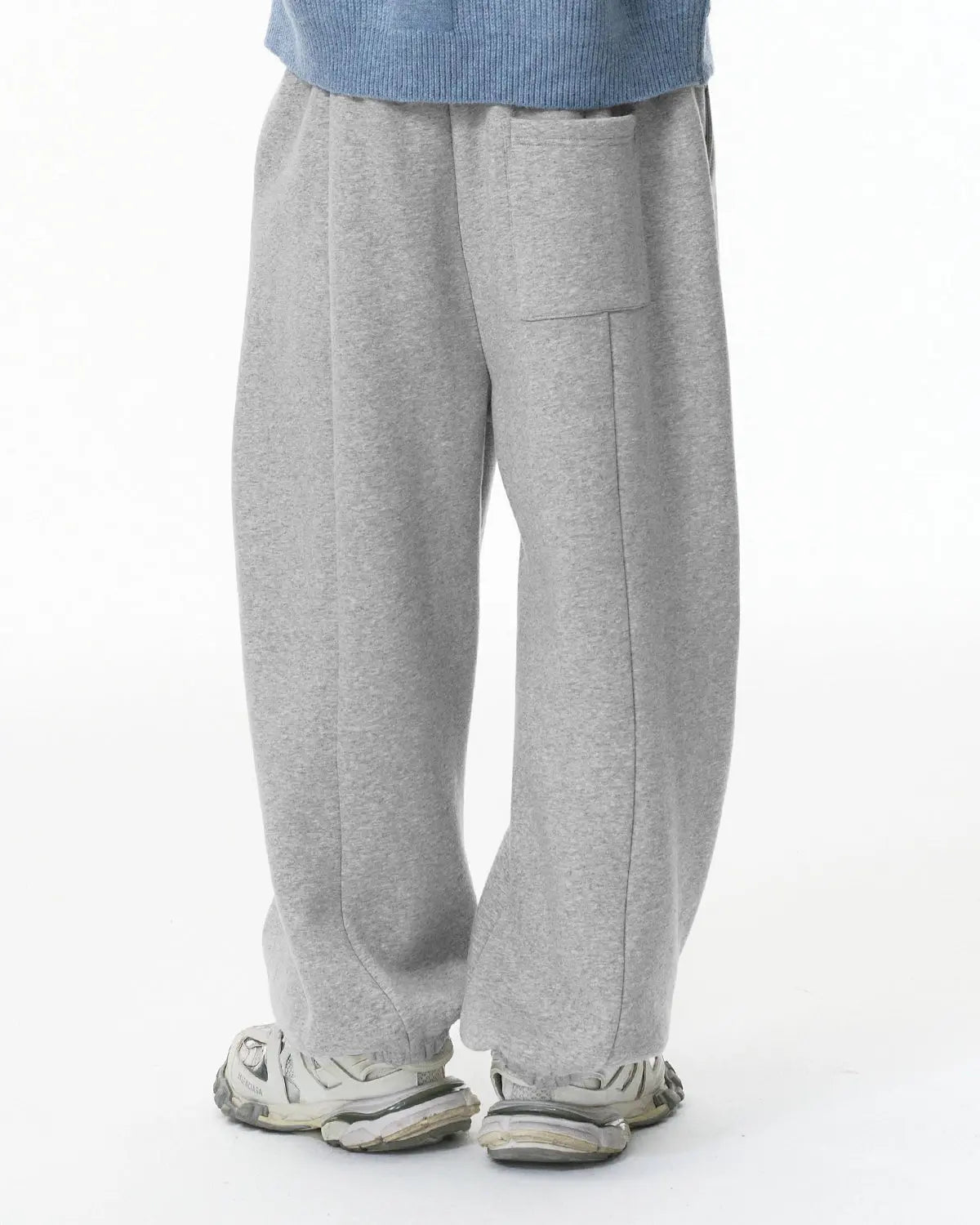 Pantalon de jogging baggy à taille élastique – vue 4