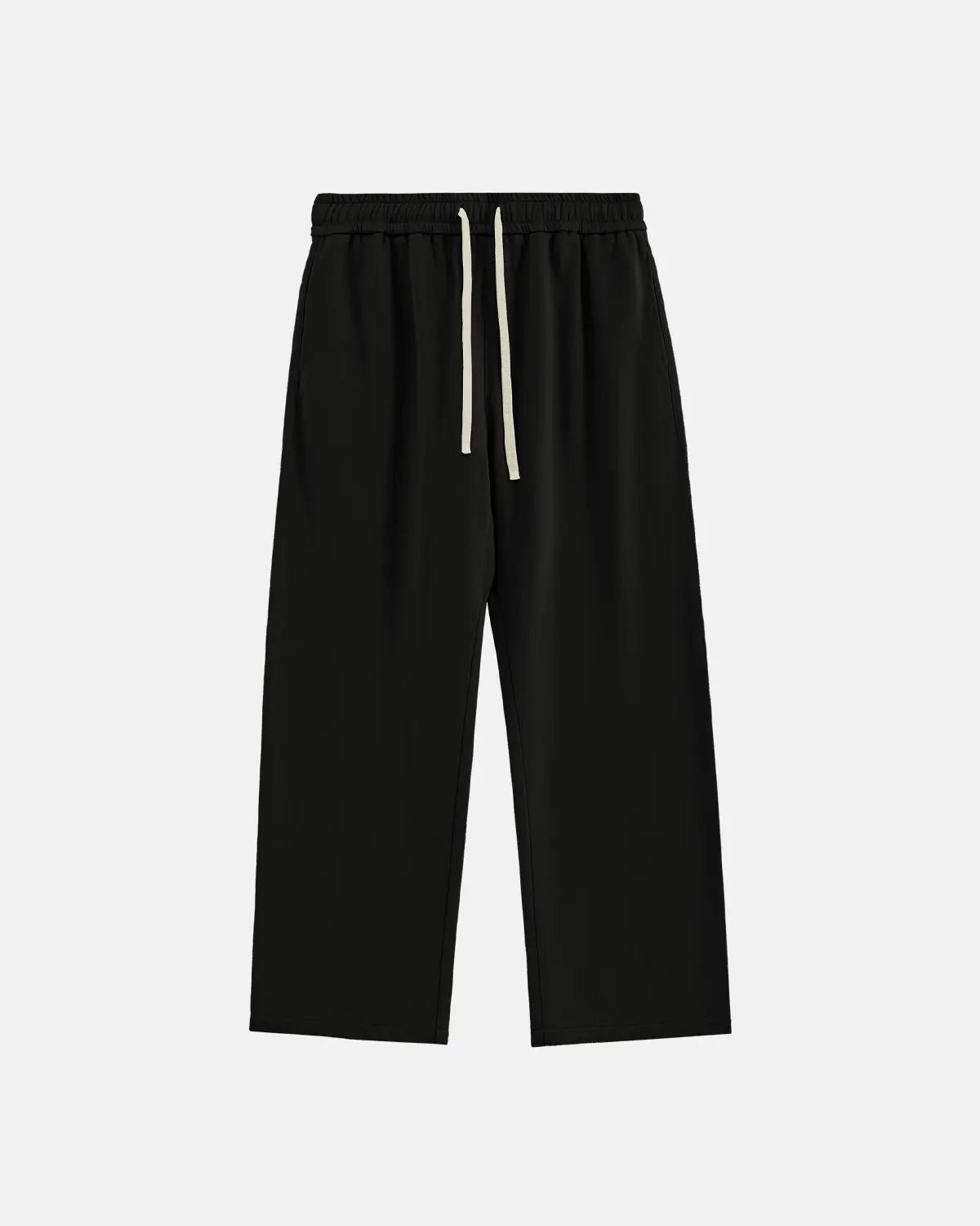Pantalon de jogging droit en coton – vue 2