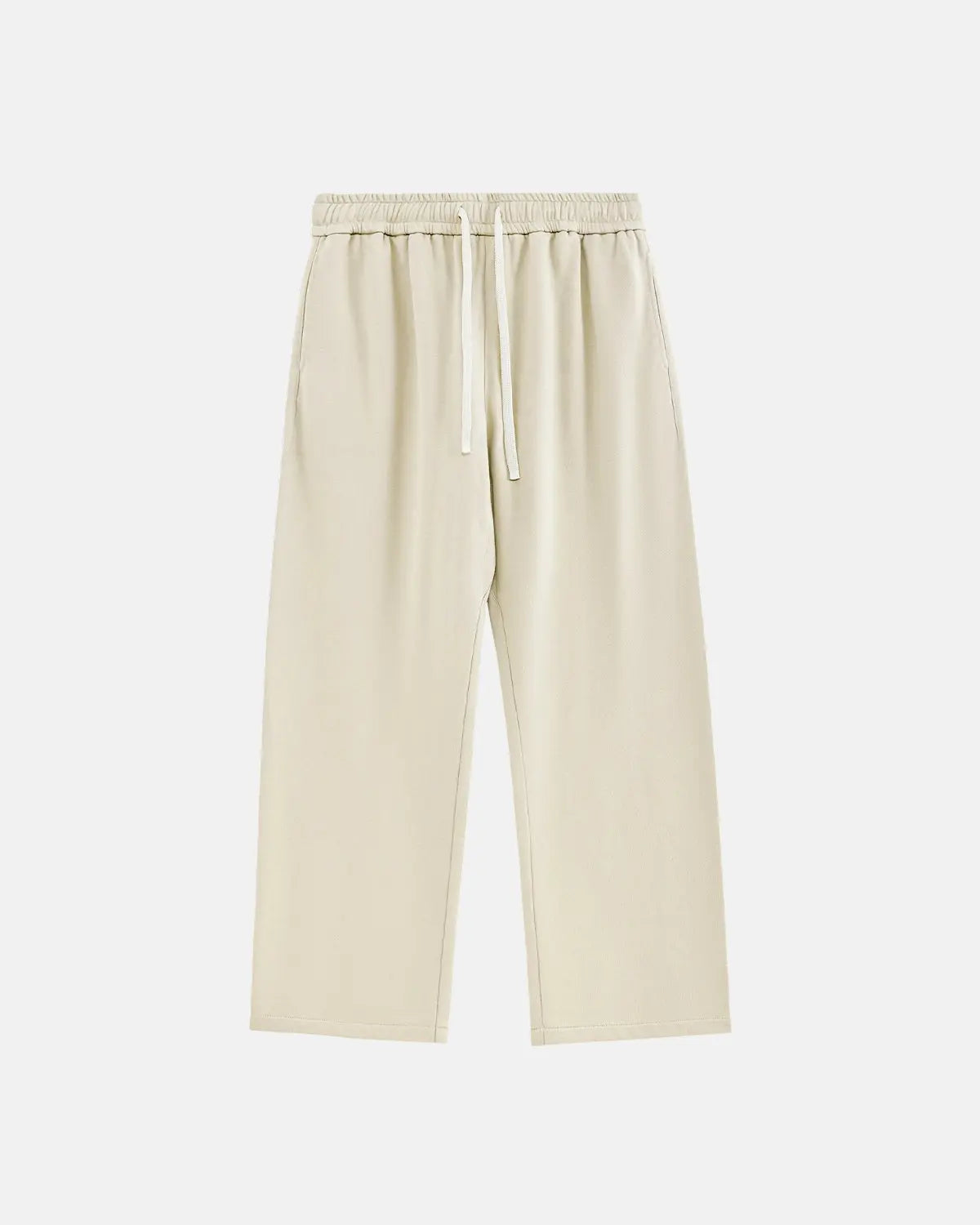Pantalon de jogging droit en coton – vue 5
